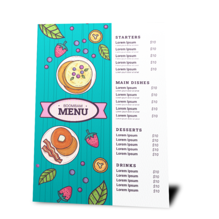 Flat Menu