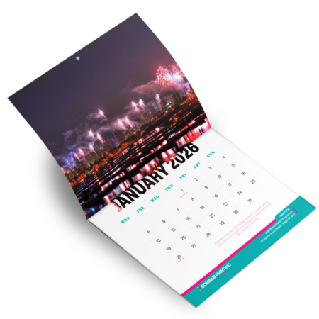 Saddle Stitch Calendar
